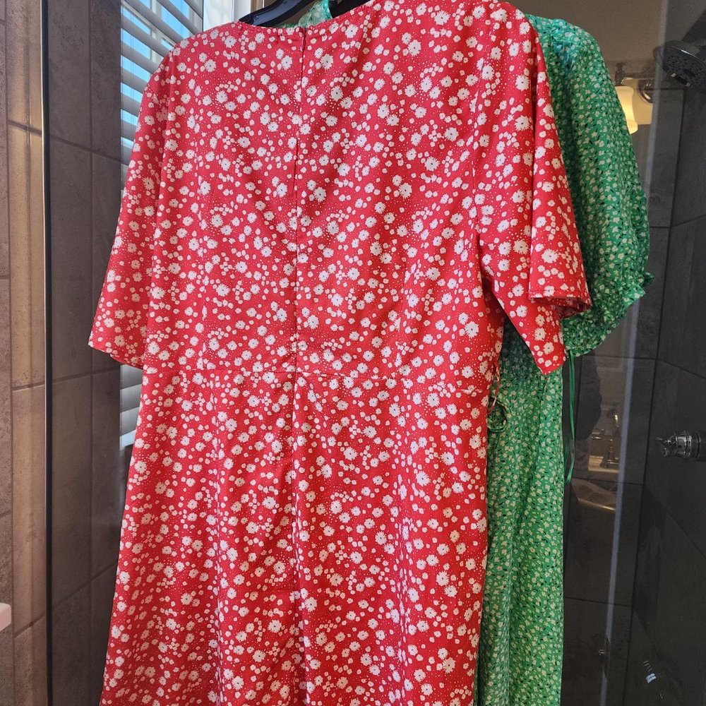 Spring Wrap Dress - Picture 2 of 4